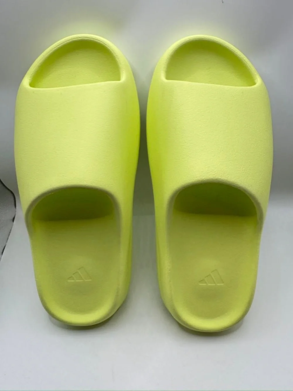 Adidas Yeezy Neon Yellow Foam Slide Sandals